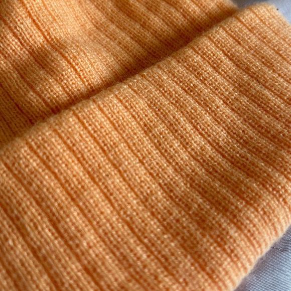 ♡ pastel orange beanie ♡ - Picture 2 of 2